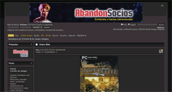 Desktop Screenshot of abandonsocios.org